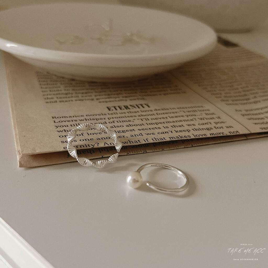 波浪｜純銀戒指