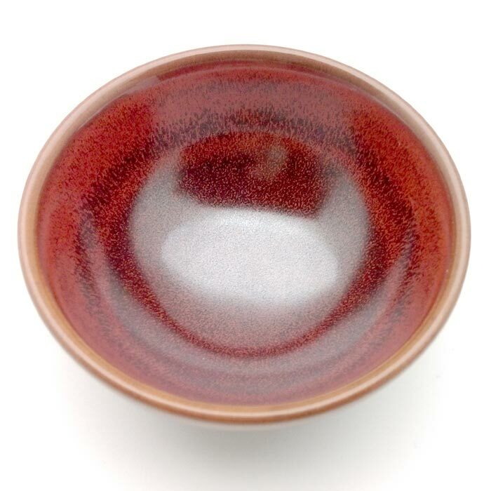 鹿港窯禮品館|辛可窯 紅天目釉 小杯嚴選特優版原廠把關出貨 品質保證