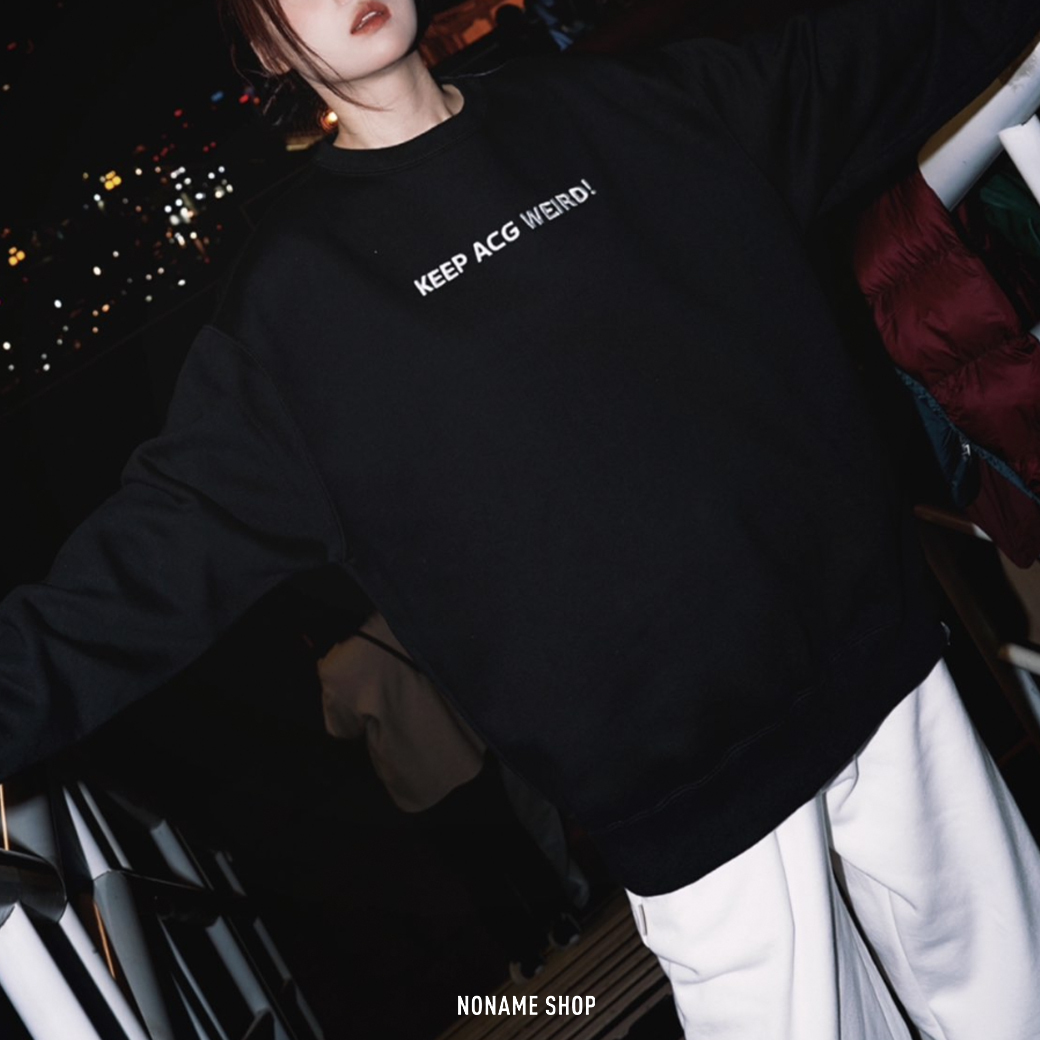 NIKE ACG THERMA-FIT 刺繡 標語 長袖 大學T 黑色 (男款)