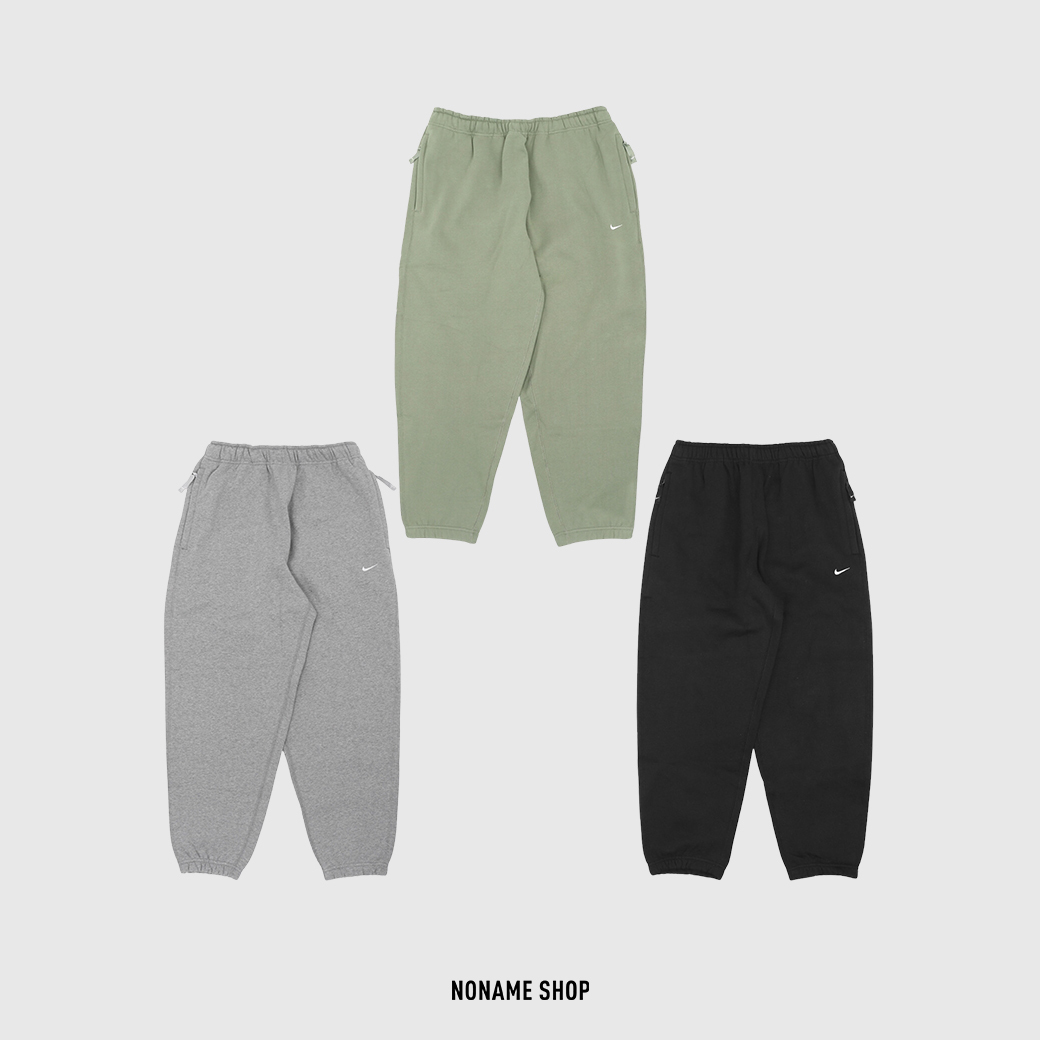 NIKE LAB SWOOSH PANTS 厚磅 內刷毛 寬鬆 棉褲 三色 (男款)