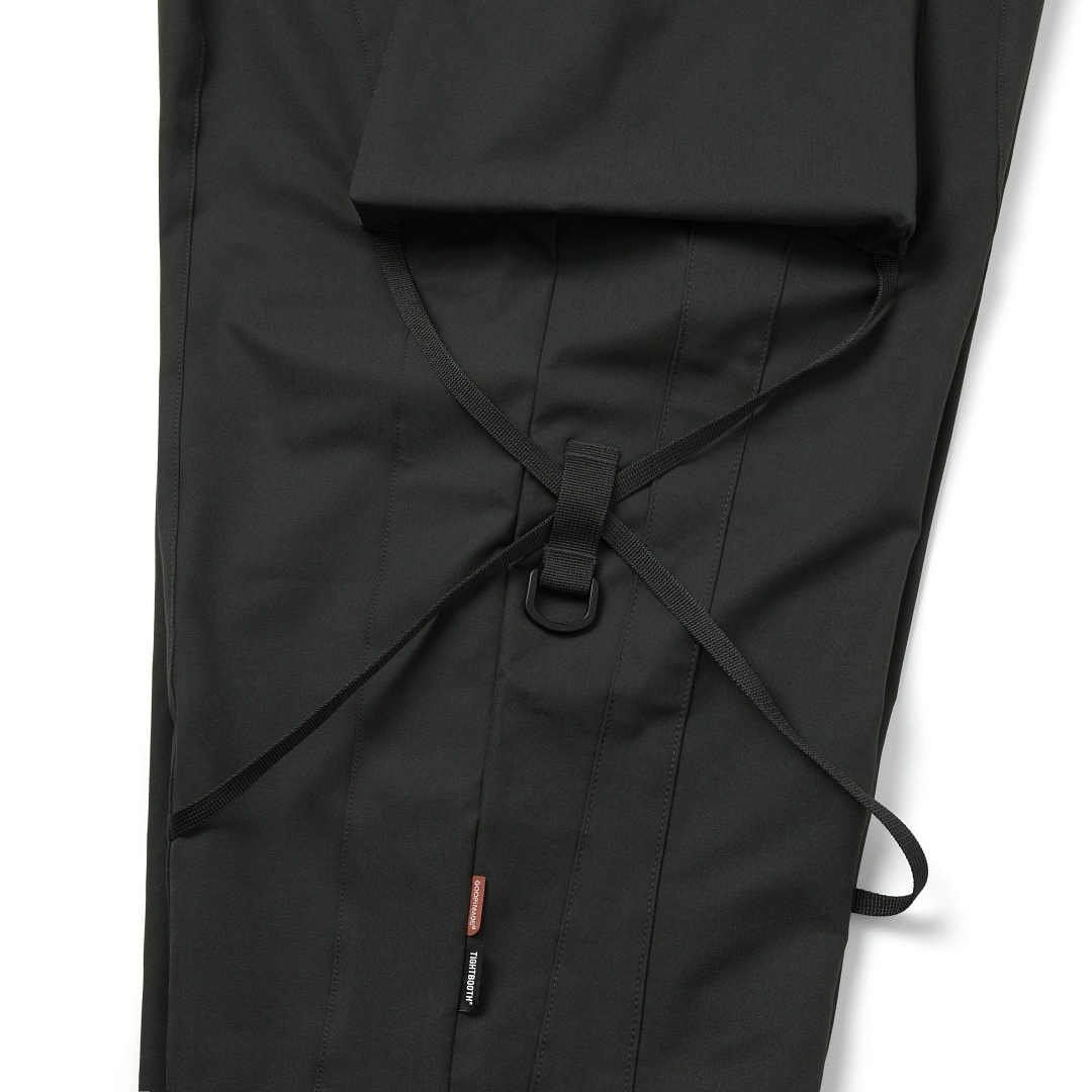 GOOPiMADE × TIGHTBOOTH Diagram Pants 2黒 GOOPiMADE x TIGHTBOOTH “GMT-01P” Diagram Utility Pants - Black