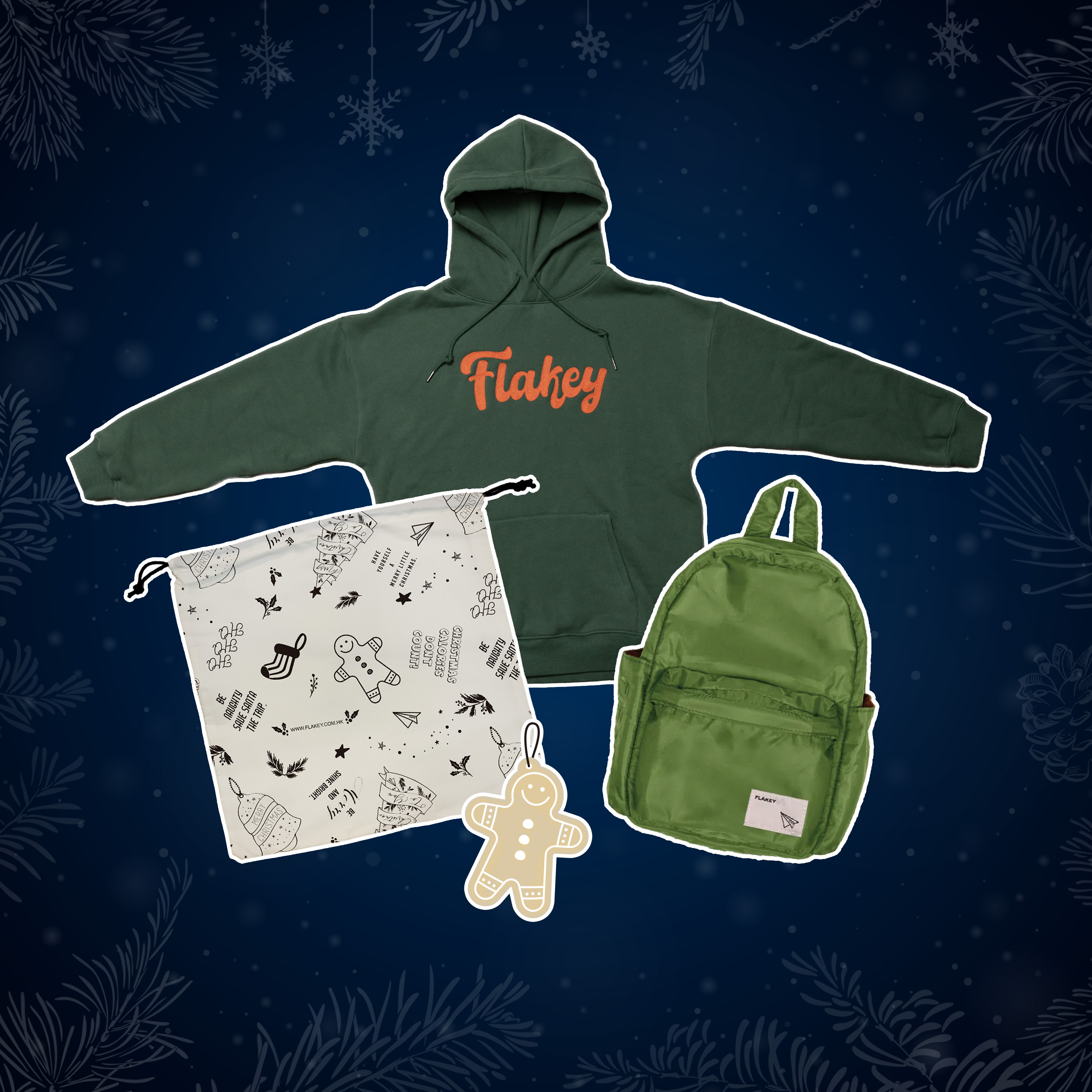 2023 X'MAS Series 衛衣Gift Set 06 (森林綠)