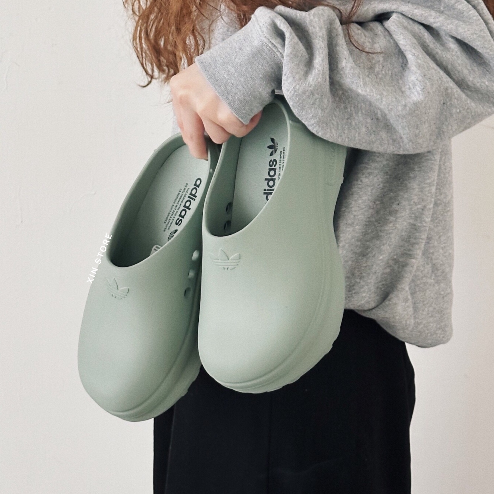 Adidas Originals Adifom Mule Stan Smith 厚底鞋 穆勒鞋 奶茶 黑 酪梨綠