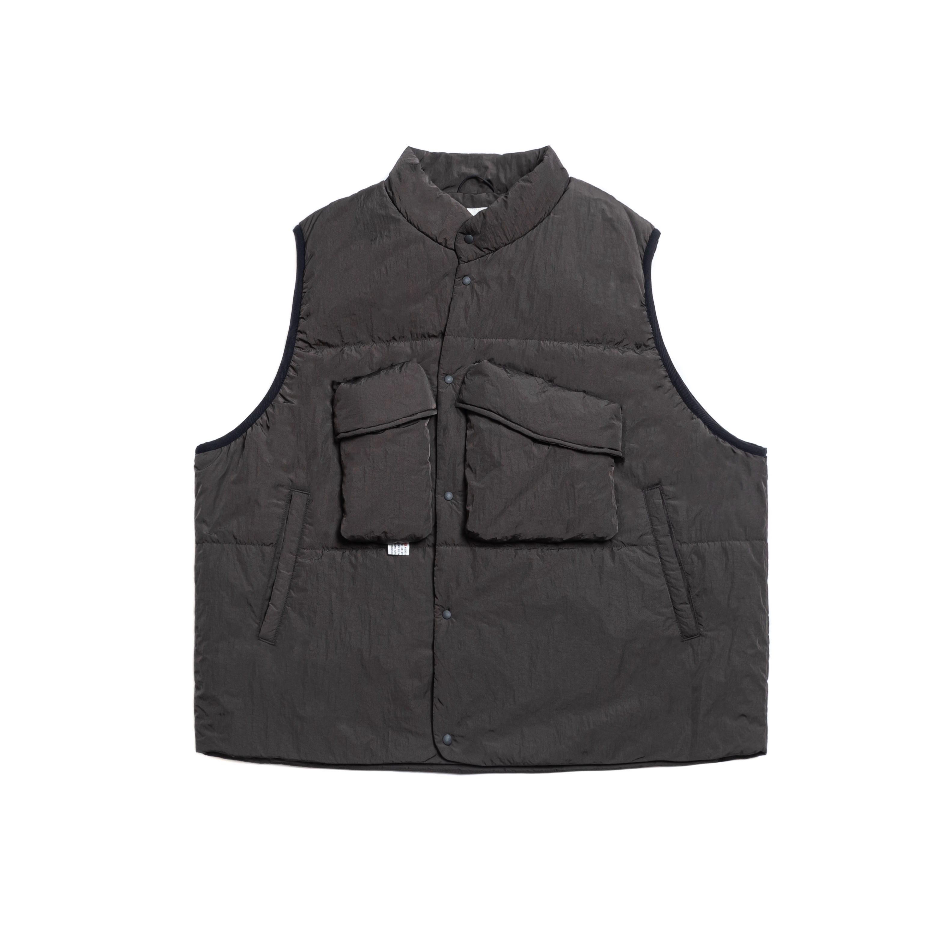 PERSEVERE WATER-REPELLENT PADDED GILET-BLACK / DEEP BLU