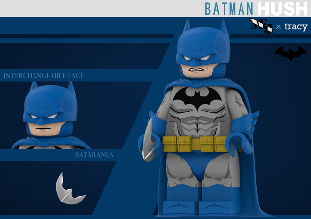 【MFJ X Tracyminifigs】緘默蝙蝠俠