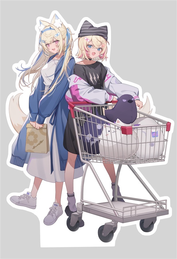 「再販」「同人代購」Icomochi - C103 FUWAMOCO 亞克力立牌