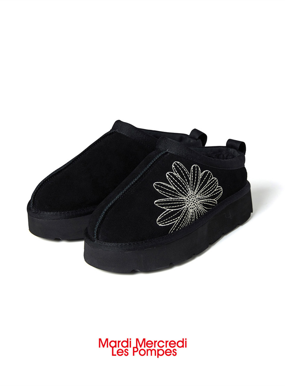 ★MARDI MERCREDI★CLASSIQUE SLIPPER_BLACK★大人気★ 在庫有!即日発送![MARDI MERCREDI] CLASSIQUE SLIPPER (Mardi