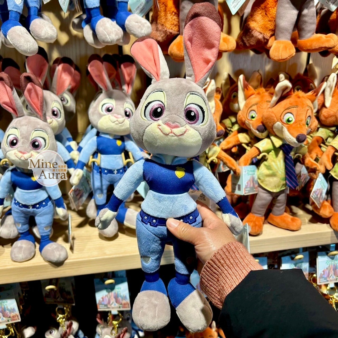 哈茱蒂 Judy 兔 娃娃 玩偶 動物方城市 Zootopia -上海迪士尼樂園