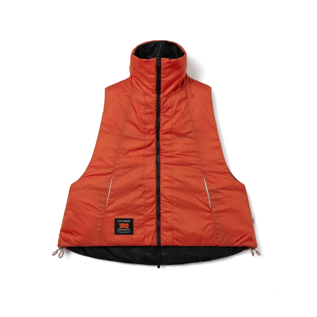 【新品】GOOPiMADE TIGHTBOOTH 2-Way Down Vest GOOPiMADE® x TIGHTBOOTH “GMT-01V” - 2-Way Padded Down V