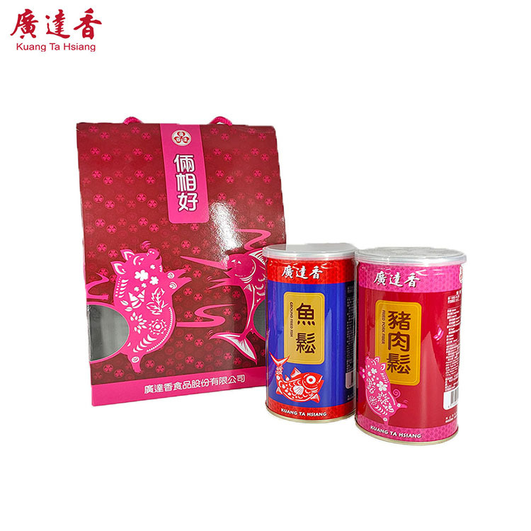 年節禮盒,肉鬆禮盒,伴手禮,拜年伴手禮,拜年禮物,禮盒,過年禮盒,肉鬆組合,魚鬆禮盒,粉紅色禮盒