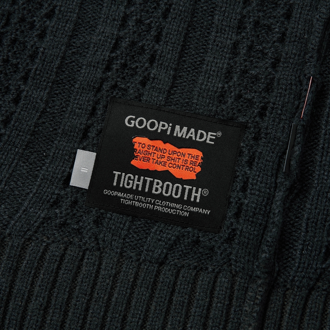 GOOPiMADE® x TIGHTBOOTH “GMT-01S” Colossal Knit Sweater