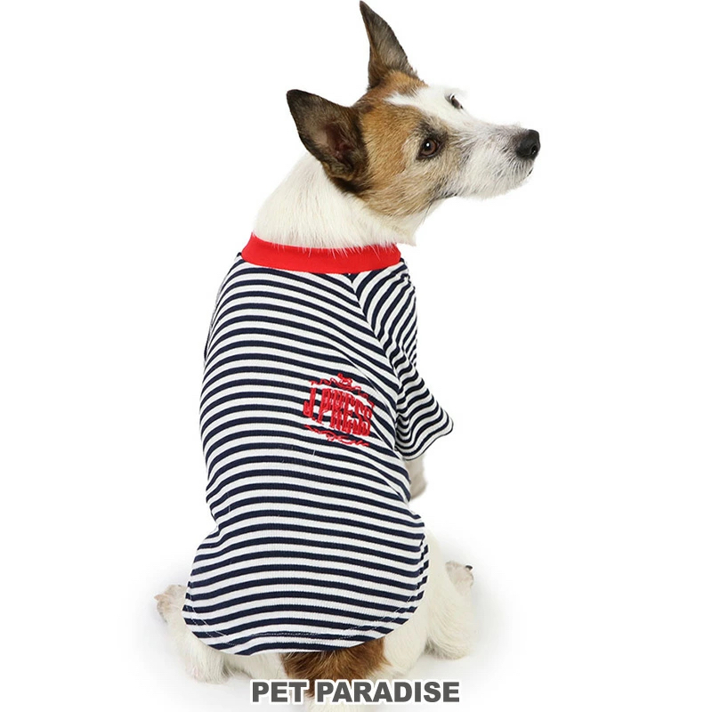 【Pet Paradise】J.Press Soft Border T-Shirt <614-55528>