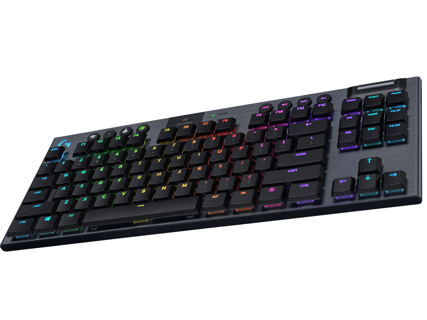 羅技G913 TKL 遊戲鍵盤無數字鍵台LIGHTSPEED 無線RGB 青軸紅軸棕軸