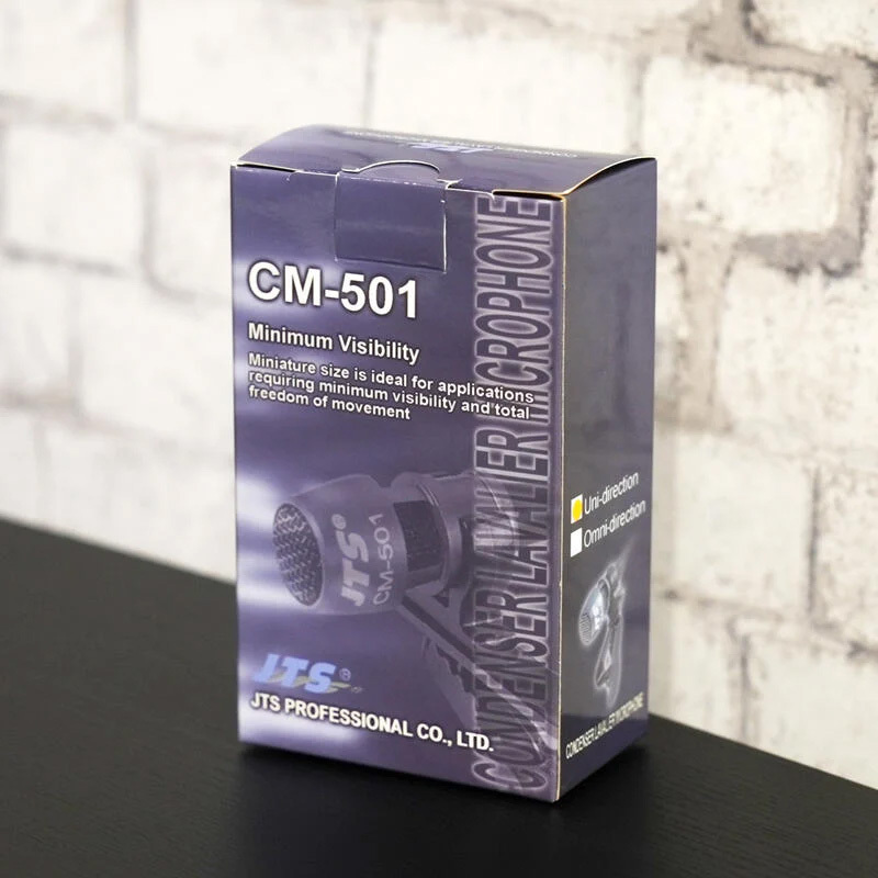 台灣 JTS CM-501 領夾式麥克風 4PIN