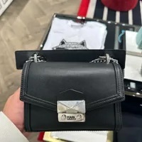 [S] KARL LAGERFELD 21UW3002 K/STYLE CROSSBODY,BLACK, 8720092388375 (SKL830)
