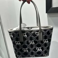 [S] KARL LAGERFELD 23WW3085 K/MON KOCKTAIL SMALL TOTE,GREY/BLACK, 8720744559009 (SKL832)