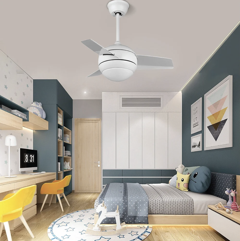 Framtida SATURN DC Motor LED ceiling fan 27" LED小型風扇燈