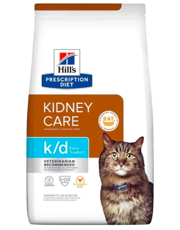 Hill's - 處方食品貓用早期支援腎臟處方 (雞肉)  (4磅) 603634