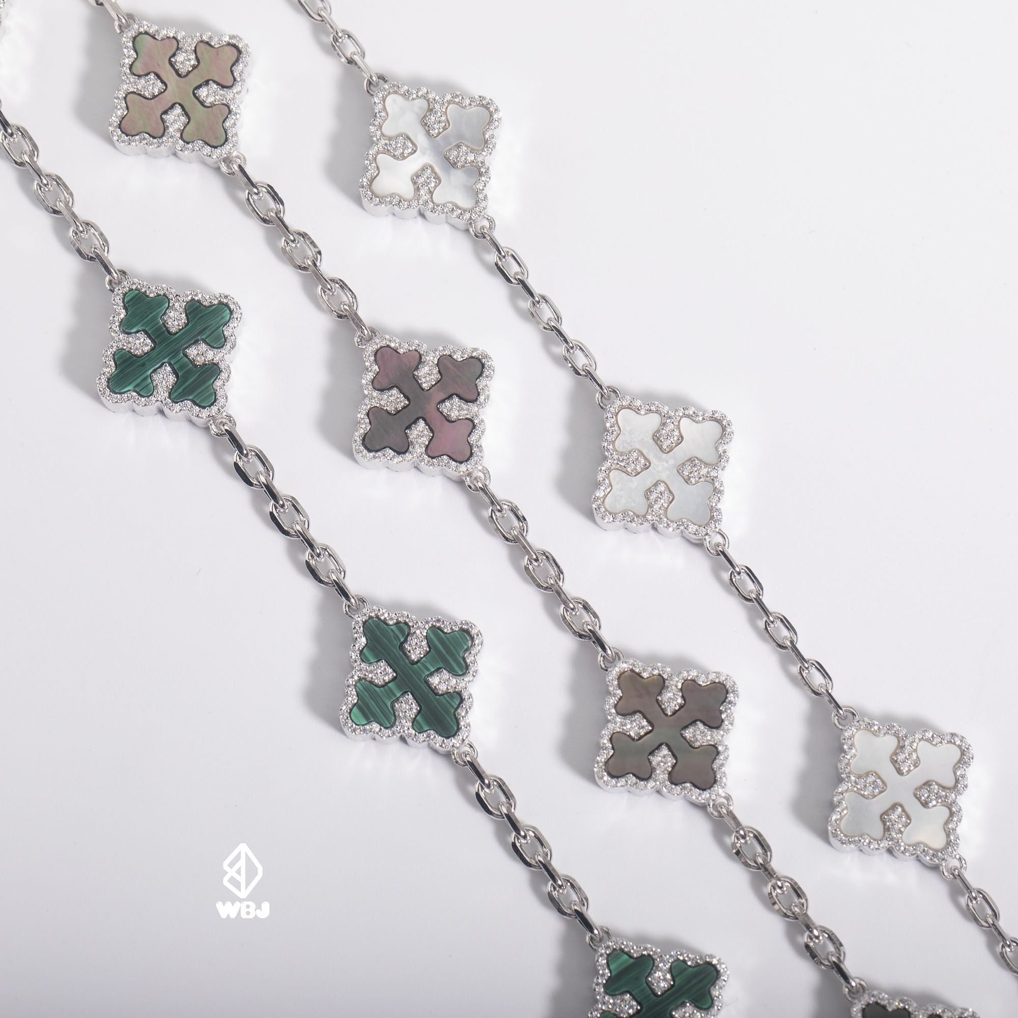 四葉草｜貝殼花朵手鍊