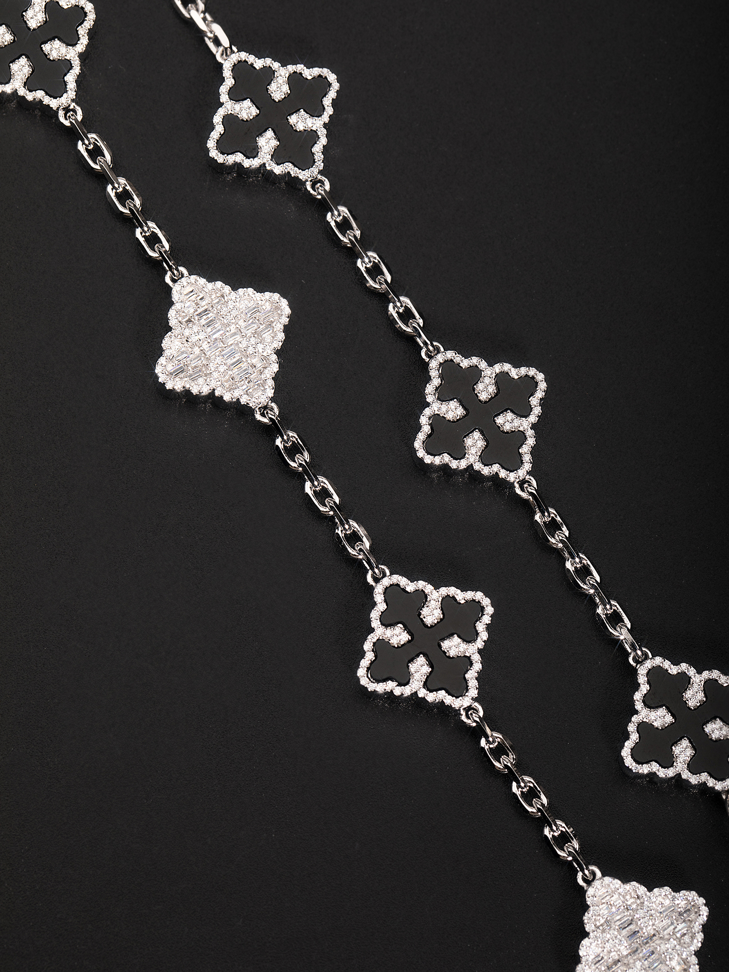 四葉草｜熊貓花朵手鍊