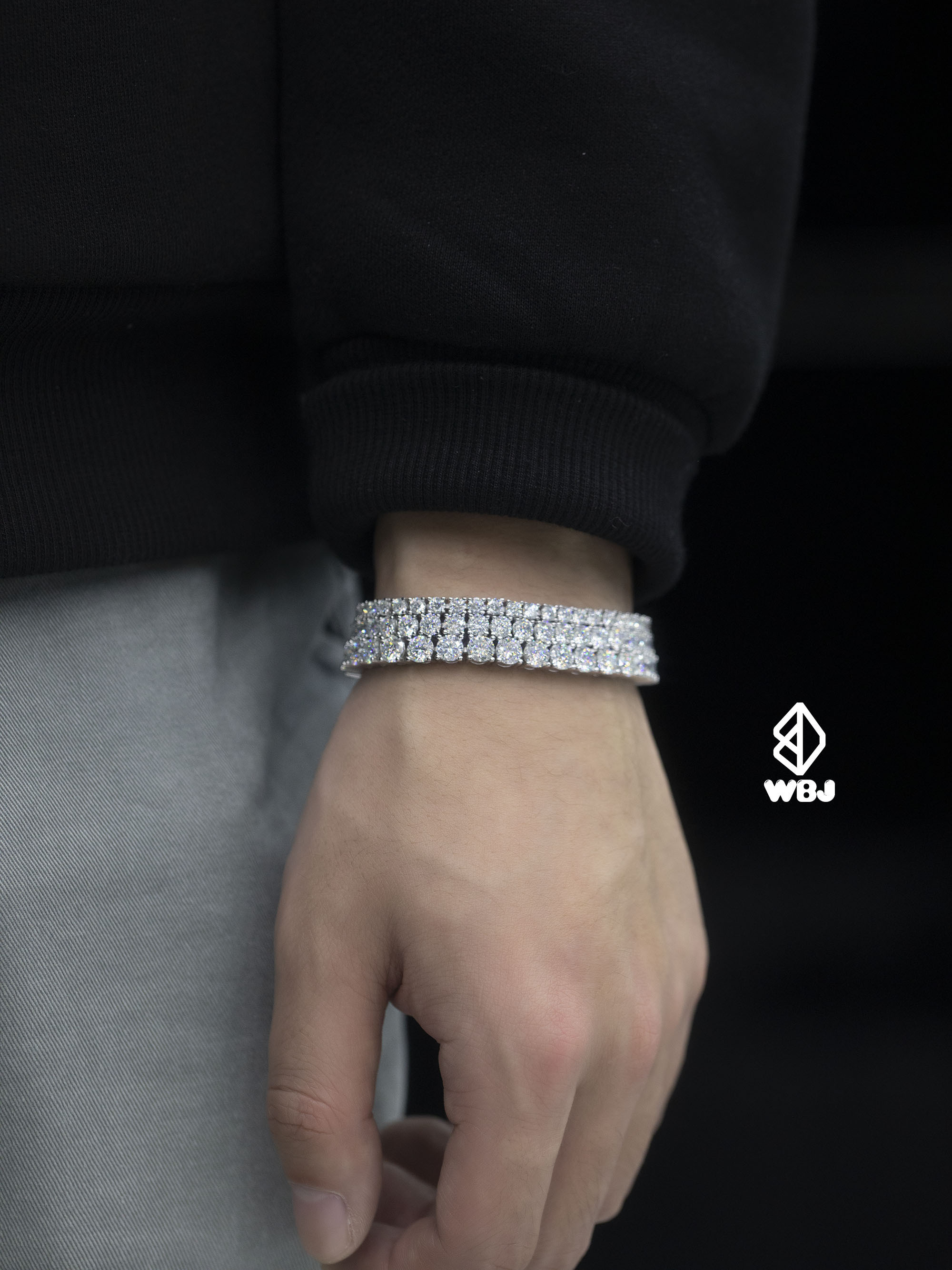 莫桑鑽｜網球手鍊3/4/5mm