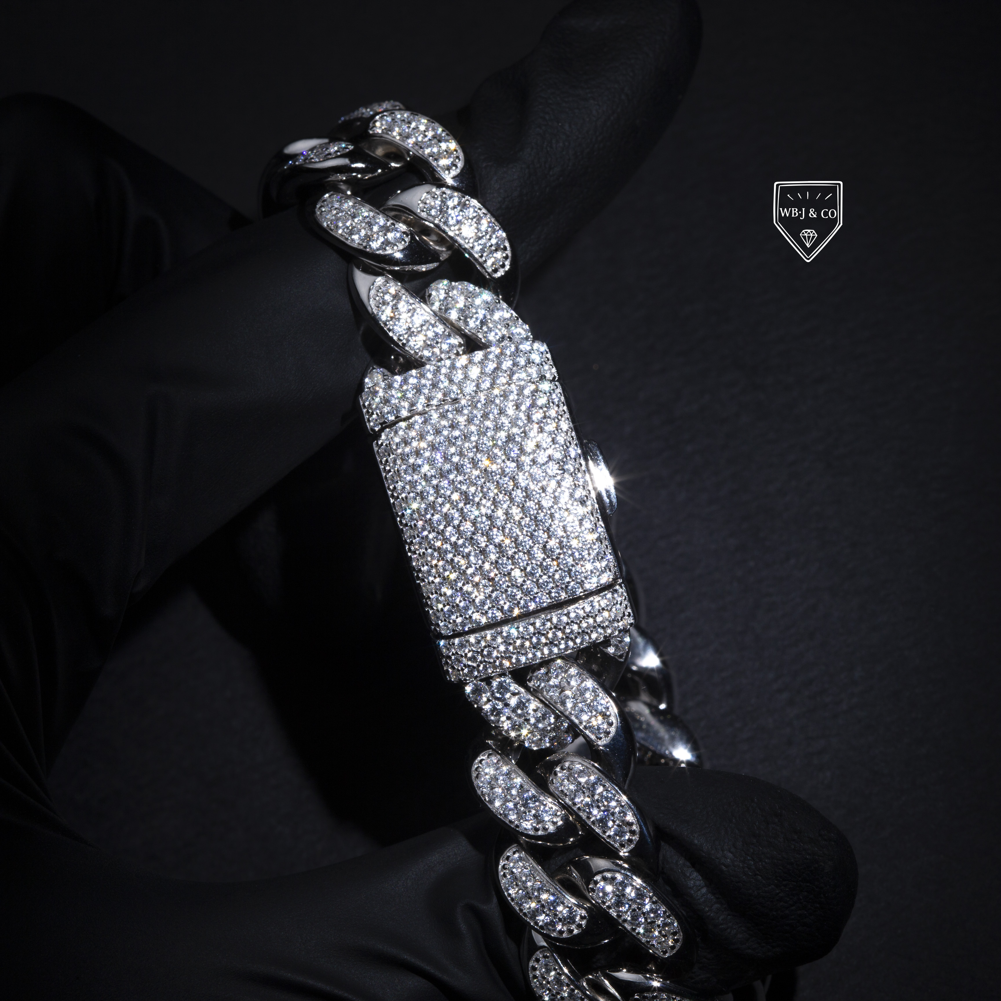 15mm 雙排古巴手鍊