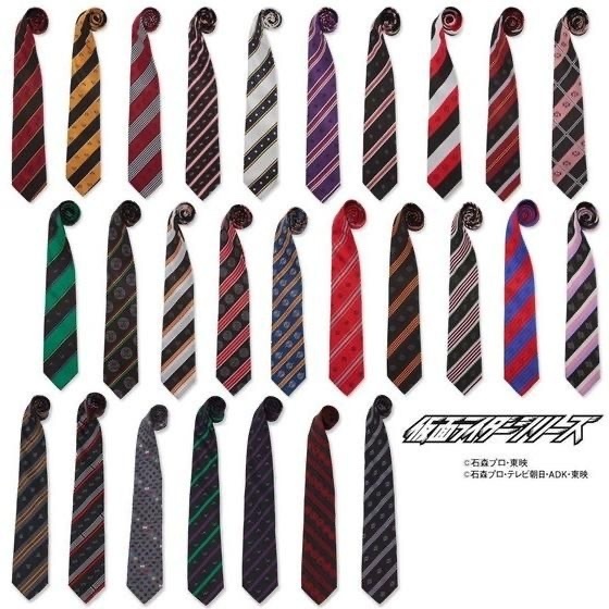 Pbandai 預訂2024/4月 平成仮面ライダー20作品　ネクタイ