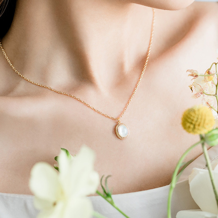 漫步塞納河畔 – 貝殼 – 項鍊