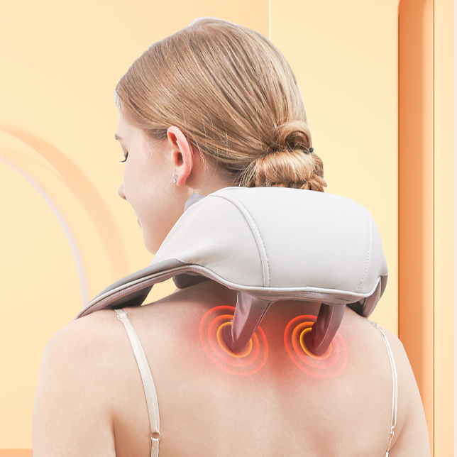 披肩式頸部按摩器(免手提)