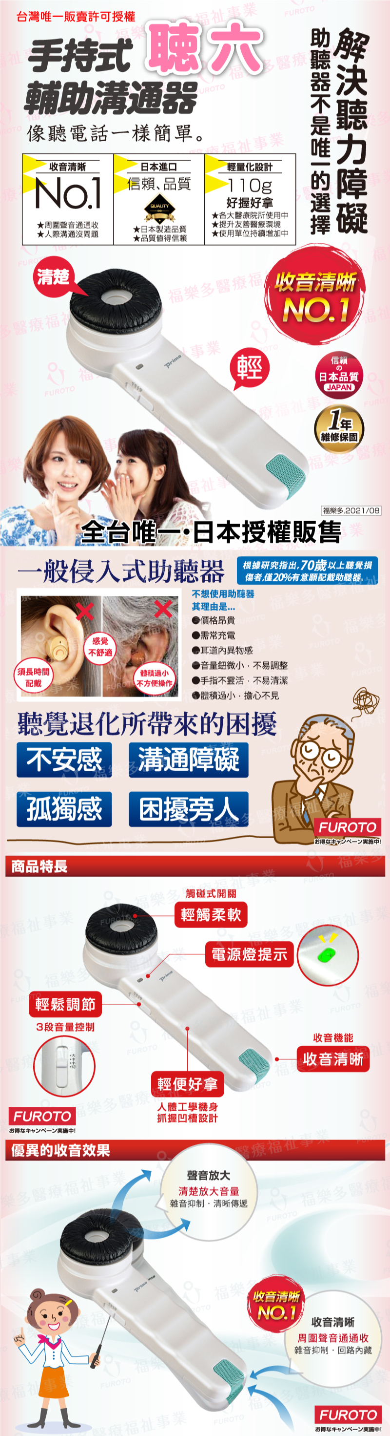 Primo 聽六 手持式輔助溝通器