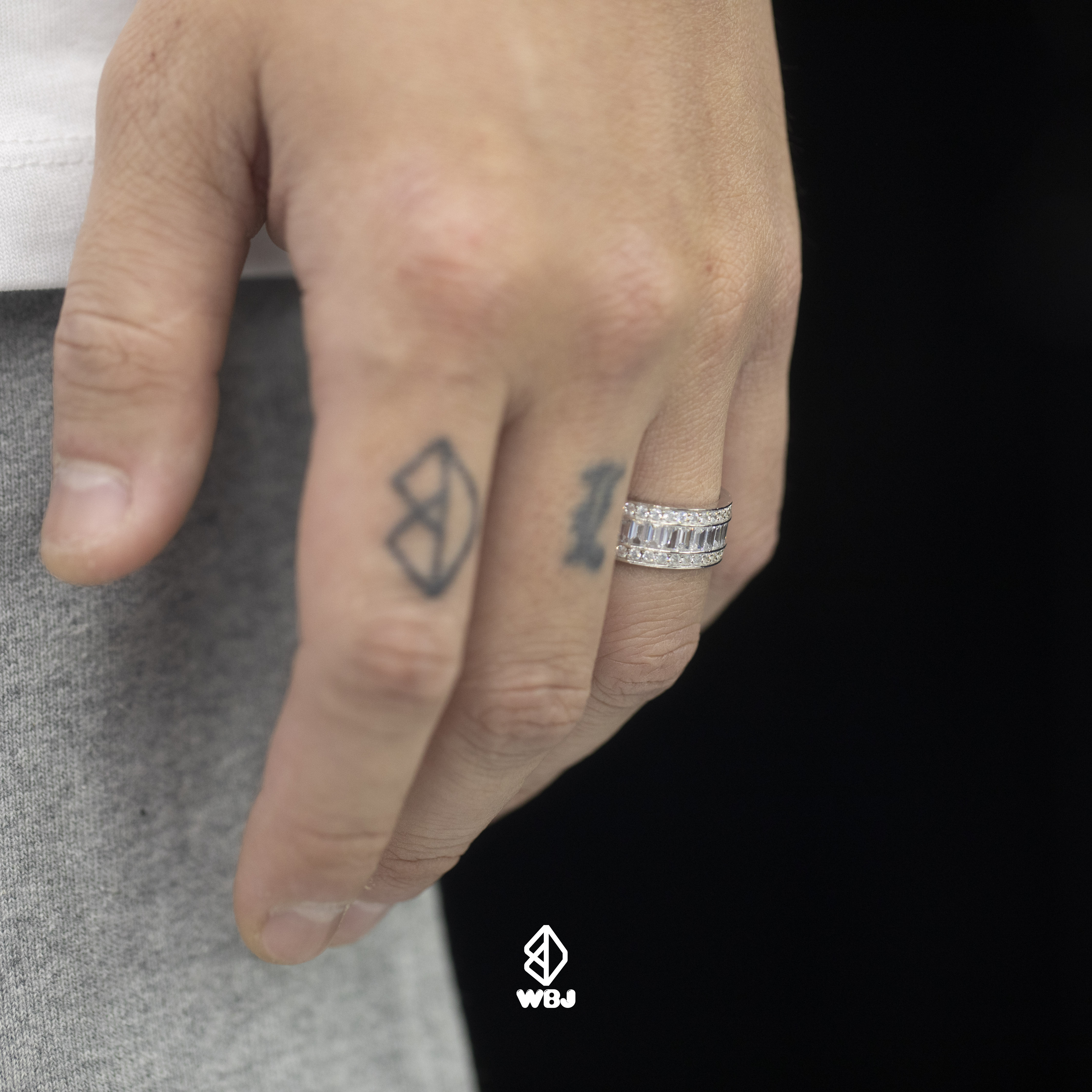 T方｜拚鑲滿圈戒指