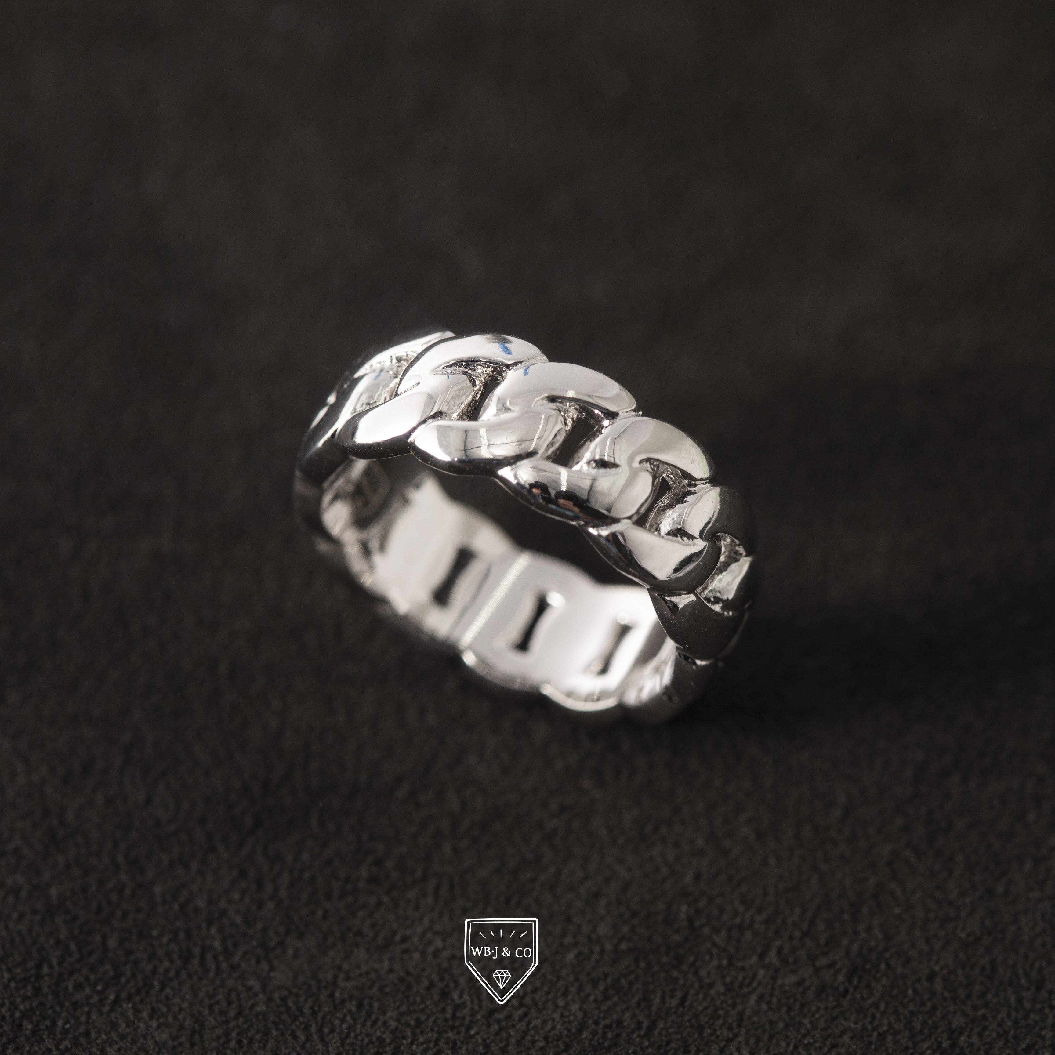 素面古巴戒指 8mm/10mm