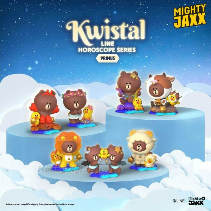 Mighty Jaxx 代理版 盒玩 LINE熊大星座系列 收藏公仔 隨機出貨