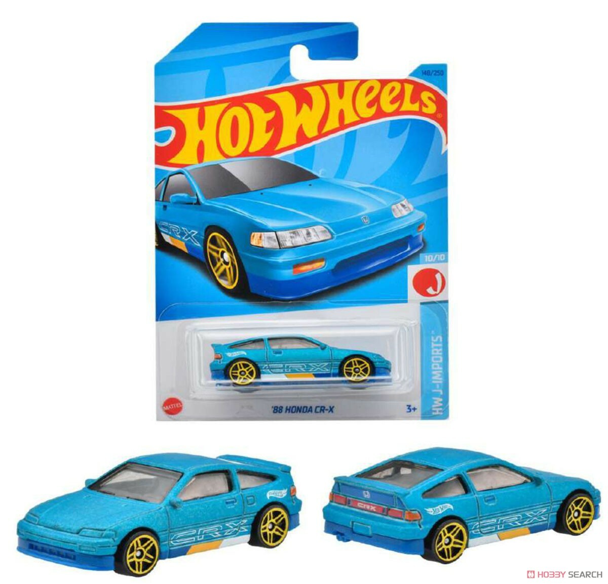 Hot wheels 代理版 基本款HNK62 88 本田 CR-X
