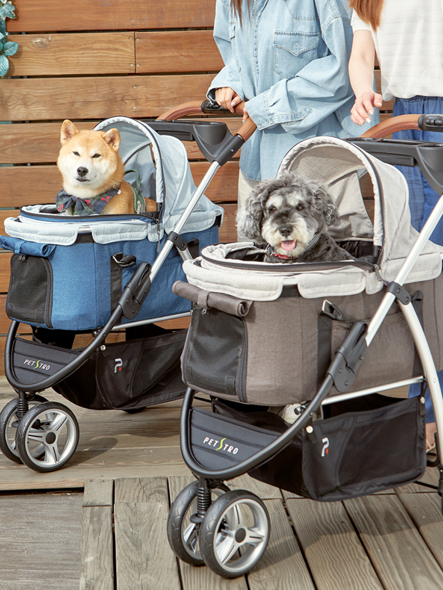 【沛德奧 PETSTRO】寵物推車 P-STAR系列｜902阿波羅號 摩卡棕