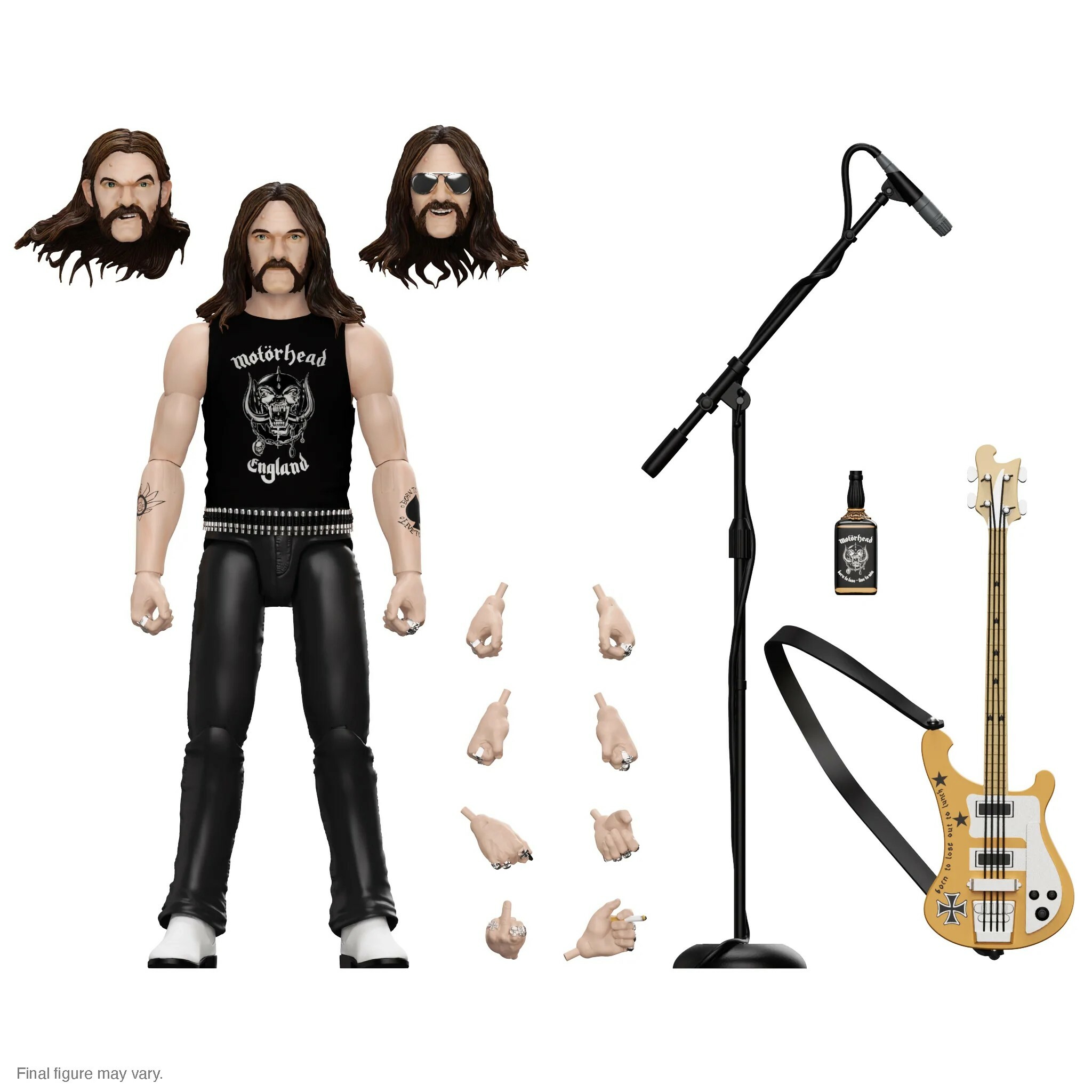 NECA 代理版 Super 7 Motorhead Lemmy 萊米7吋