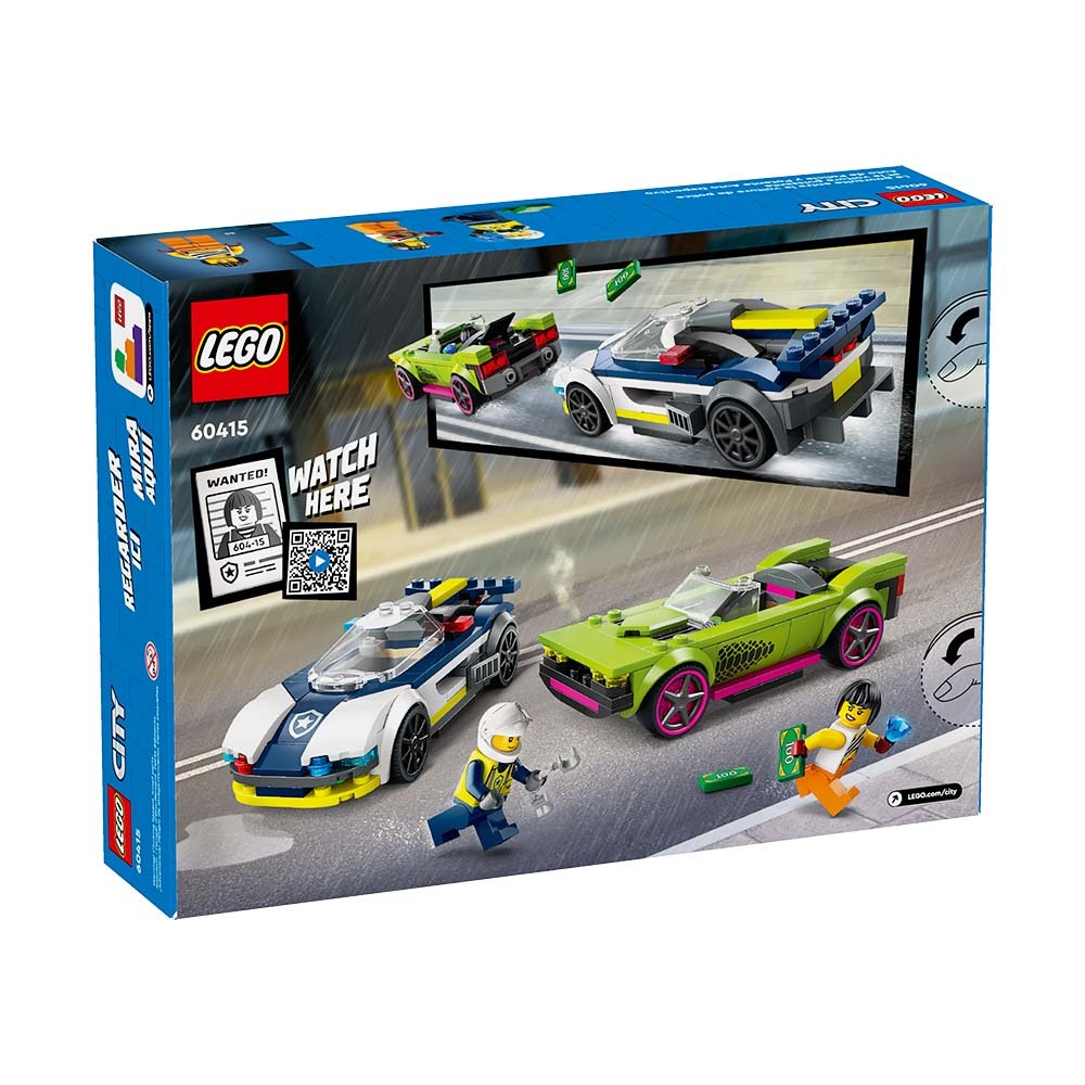 LEGO 60415 警車和肌肉車追逐戰樂高® Ciy系列
