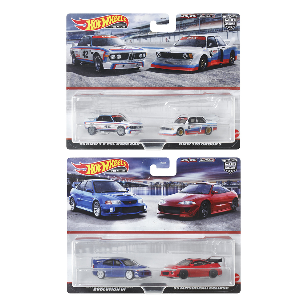 風火輪汽車文化雙車套裝 一組3入/一組2入(J箱號)