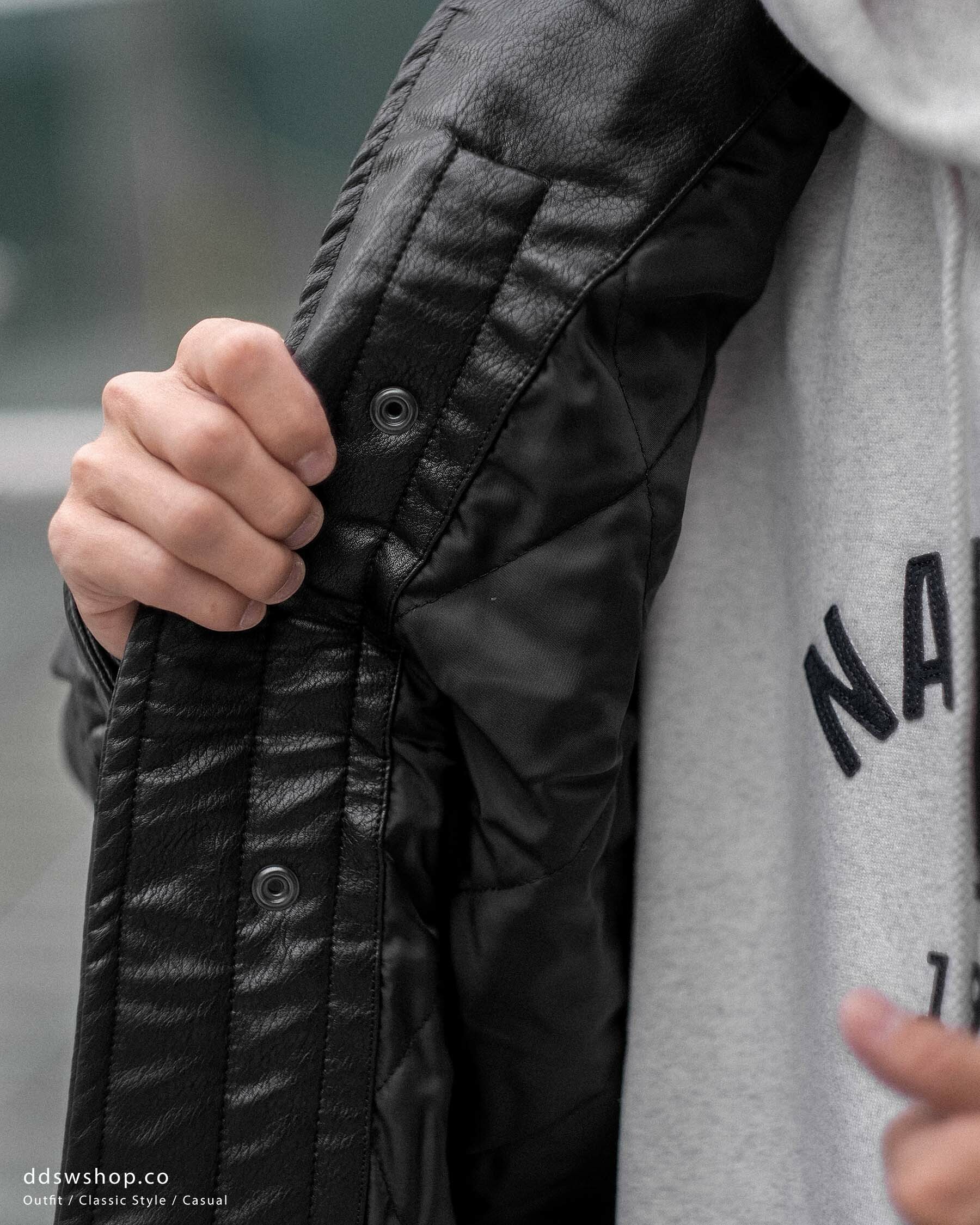 ジャケット・アウター NAUTICA/Vegan Leather Insulated Blouson ジャケット・アウター NAUTICA Vegan Leather Insulated Blouson
