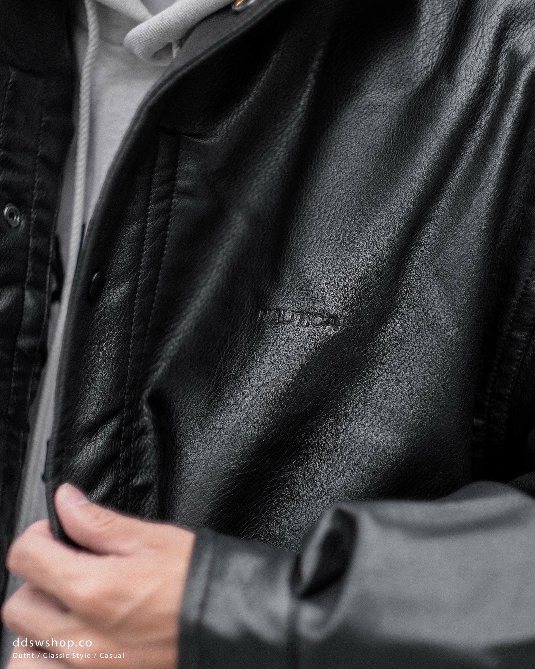 NAUTICA Vegan Leather Insulated Blouson 皮革夾克 NAUTICA Vegan Leather Insulated Blouson 皮革夾克