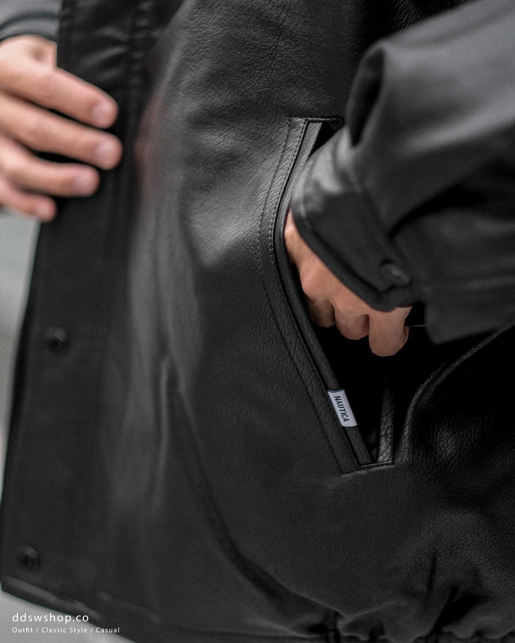 NAUTICA Vegan Leather Insulated Blouson 皮革夾克 NAUTICA Vegan Leather Insulated Blouson 皮革夾克