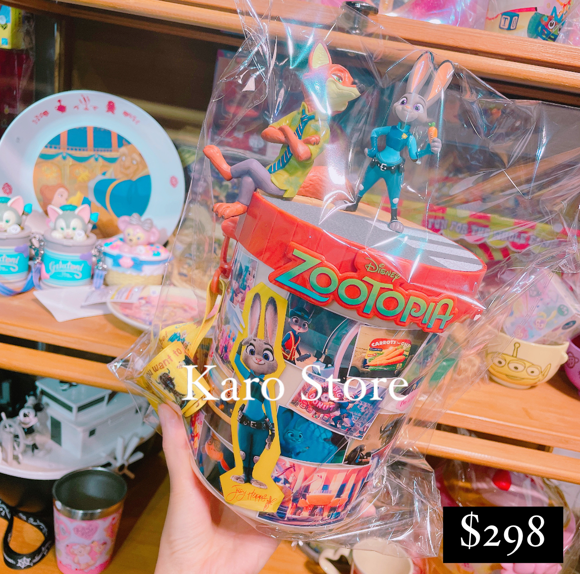 【現貨】Zootopia Popcorn Bucket