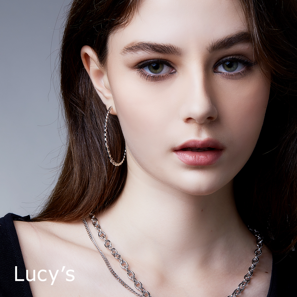 雋永頻率 圈型耳環 (二色) (111560/111561)