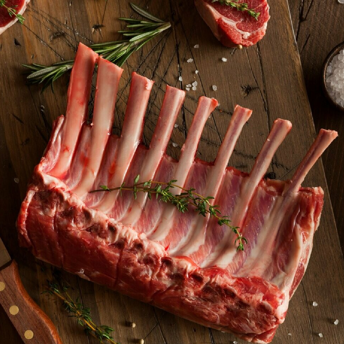 紐西蘭Silver Fern法式羊架 910-1020g (1包有2排) (大約14-16支)