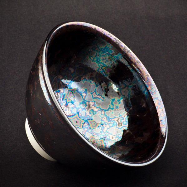 鹿港窯禮品館│辛可窯 曜變虹彩天目 茶碗