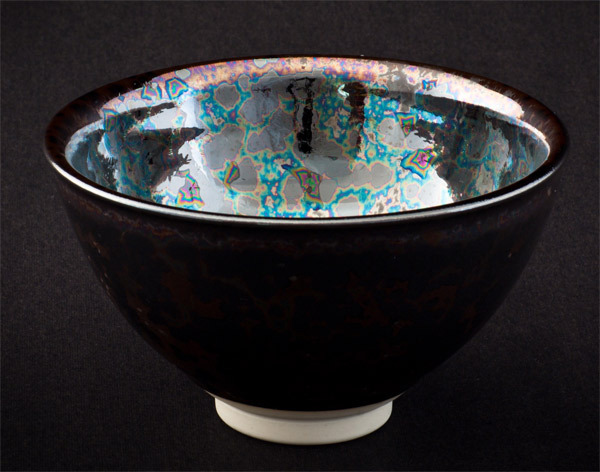 鹿港窯禮品館│辛可窯 曜變虹彩天目 茶碗