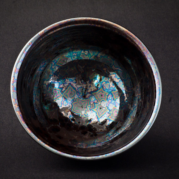 鹿港窯禮品館│辛可窯 曜變虹彩天目 茶碗