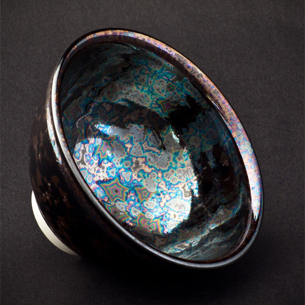 鹿港窯禮品館│辛可窯 曜變虹彩天目 茶碗