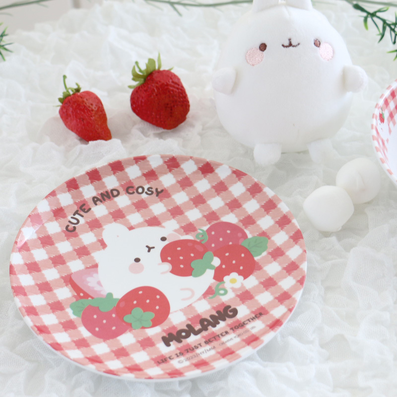 MOLANG萌浪兔 美耐皿圓盤