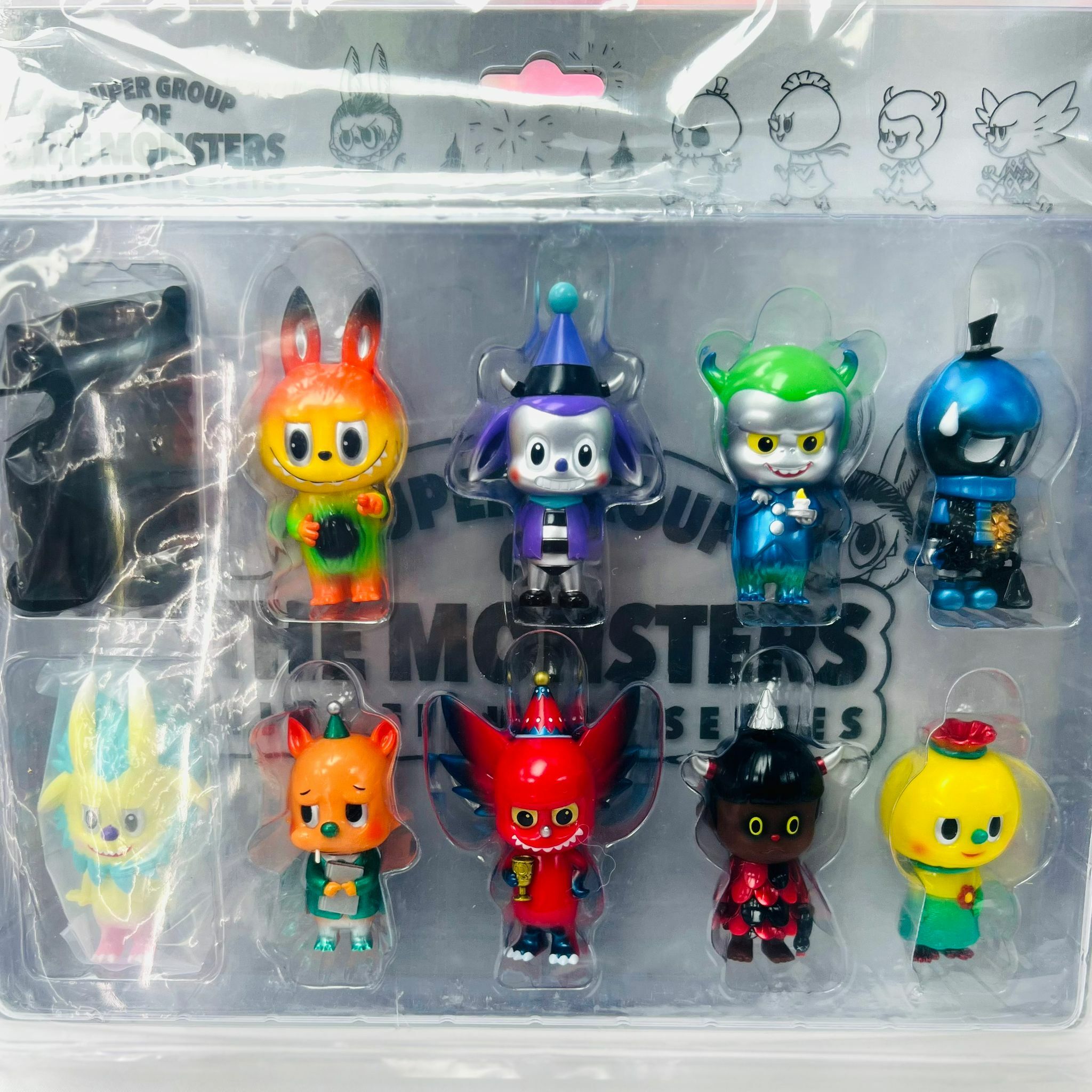 Super Group of The Monsters Mini Figures Series DesignerCon 2023 Exclusive Items (Dcon USA 2023)